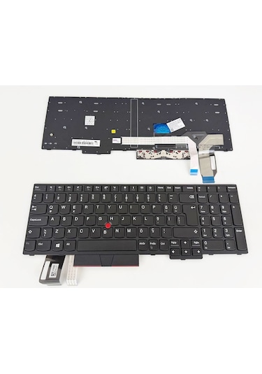 Lenovo Thinkpad E580 E585 E590 E595 L580 L590 İle Uyumlu Notebook Klavye - Tuş Takımı / Siyah - Tr