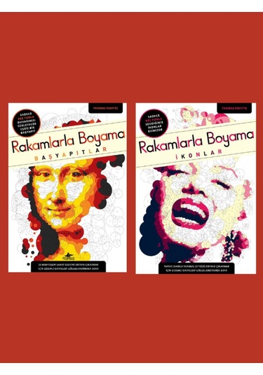 Rakamlarla Boyama Serisi Takım Set 2 Kitap