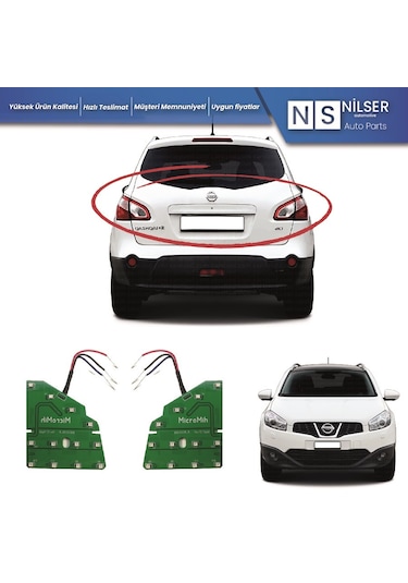 Nissan Qashqai Led Stop Içi Sağ-Sol Takım 2010-2013