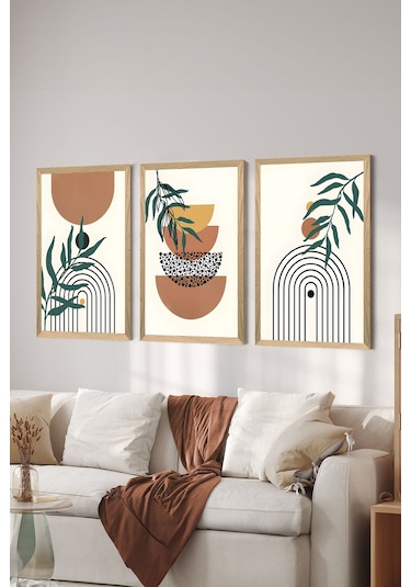 Artavessa 3 Parça Çerçeve Görünümlü Mdf Tablo Seti - ARTSYCLLCT33