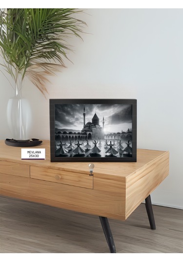 Tablo Pazarı Led Işıklı Tablo - Mevlana