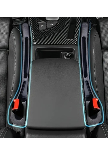 Atay Garage 2 Adet Siyah Renk Araba Koltuk Arası Düzenleyici 40-7cm Ebatlarında