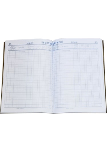 Işletme Defteri 48 Yaprak - 20X28 Cm Kromo