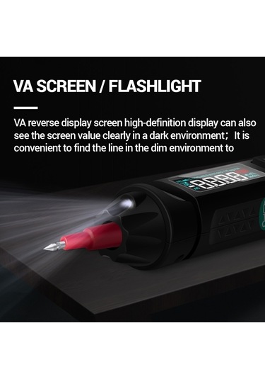 Butu Aneng Çok İşlevli Akıllı Ölçüm Yüksek Hassasiyetli Multimetre, Model: A3008 Aksesuarlarla Birlikte