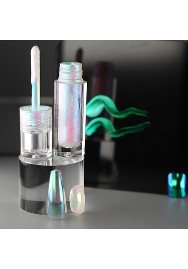Yifomall Parlak Holografik Sıvı Aynı Tozu - Kolay Uygulama İle Mükemmel Manikür