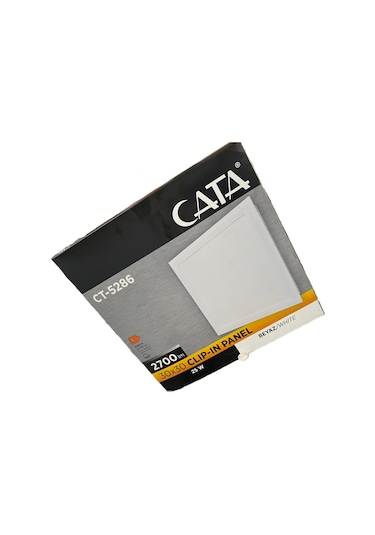 Cata 20 Adet Ct-5286 30x30 Clıp-ın Panel 25w Beyaz Işık