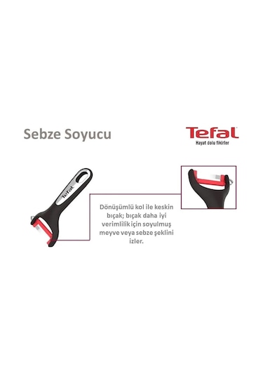 Tefal Ingenio Çok Yönlü Sebze Meyve Soyucu Soysoy