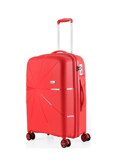 Ççs 5264 Polipropilen Kabin Boy Valiz Kırmızı