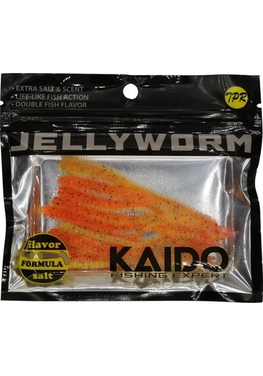 Kaido Jellyworm Jw95 Silikon Yem 10lu Pk Renk: S814