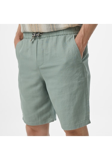 Nautica Erkek Yeşil Jogger Şort Düz B45106t Yeşil