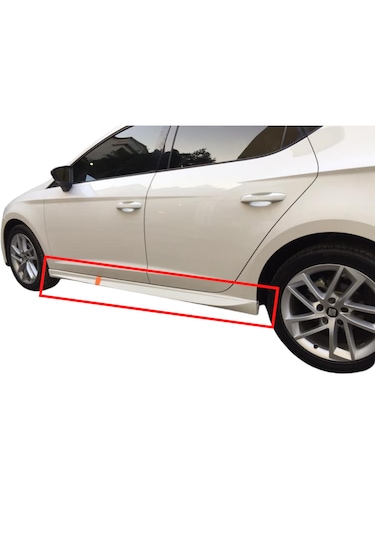 Seat Leon 2013-2020 Aero Marşpiyel Plastik-boyasız