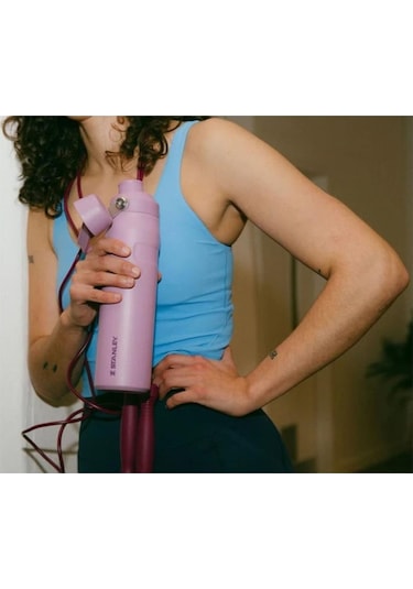 Stanley The Aerolight Iceflow Soğuk Su Termosu 0.6 LT Lila