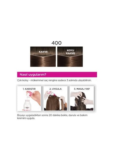 L'Oréal Paris Casting Crème Gloss Saç Boyası - 400 Kestane