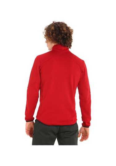 Slam Actıve Mıd Weıght Grıd Fleece Kırmızı Kırmızı