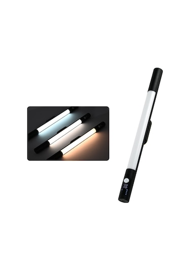 Yunboo Siyah Aluminyum Usb Şarjlı Manyetik Dolap Işığı - 3 Renk Tonu Soğuk/orta/sıcak Beyaz - 4 Seviye Parlaklık - Gündüz/gece Sensörü - Sürekli Açık Modu Diğer