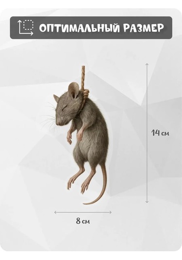 Fosti Buzdolabı İçin İşaret: Fare Asıldı 447775474 Beyaz