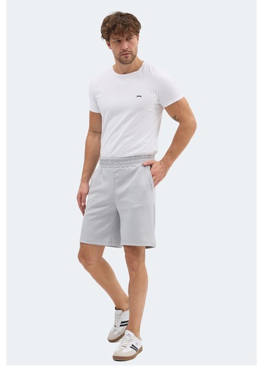 Slazenger Arc In Erkek Açık Gri Şort Açık Gri