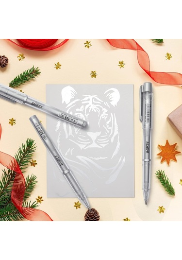 Linea Baoke Roller Kalem 1.0 Mm Gümüş Pc5088