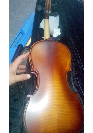 Le Mans Vb-330 Mat Cila Ful Abanoz Aksamlı-4/4 Tam Boy Keman Seti