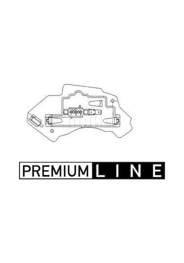 Mahle Klıma Fan Regulatoru Mercedes E-class W210 S210 IS00-MAHLE ABR28000P