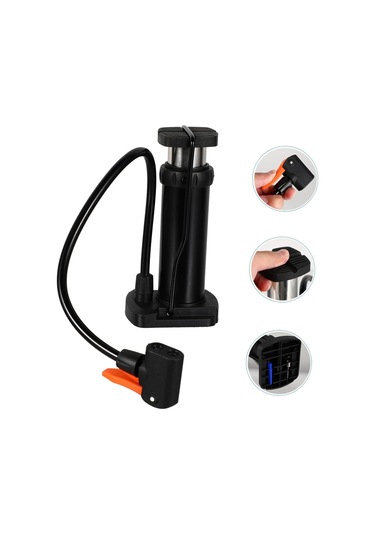 Xbyc 9662 Mini El Ve Ayak Şişirmeli Bisiklet Pompası Yüksek Basınçlı Pompa
