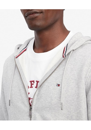 Tommy Hilfiger Tommy Hılfıger Erkek Sweatshırt Mw31492-020 Gri
