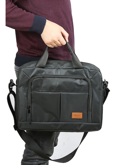 Woys Bags 15.6" 17'' İnç  Siyah Evrak Bilgisayar Notebook Laptop Çantası