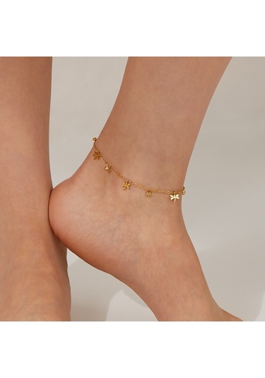 Opk Gz189 Paslanmaz Çelik Yapanan Çıkarma Kolye Halkalar Altın Altın