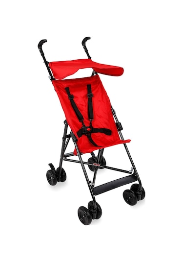 Aldeba 3020 Pratik Baston Bebek Arabası Kırmızı B4c653020ss1