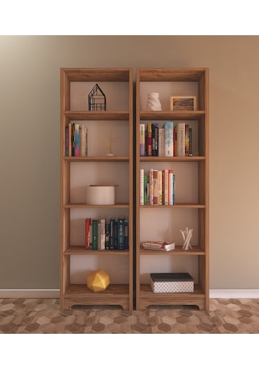Nur Mobilya 2'li Kitaplık Seti Atlantikçam
