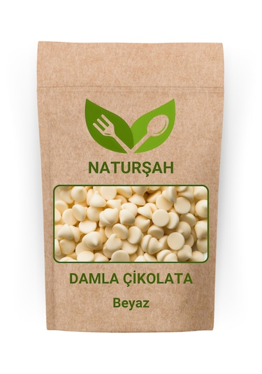 Naturşah Beyaz Damla Çikolata 100 Gr