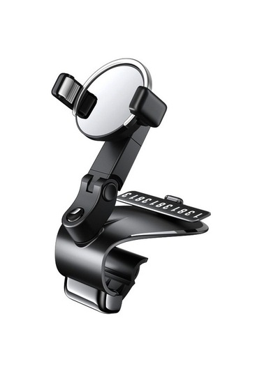 Joyhub Zj088 Araba Cep Telefonu Braketi Araba Merkezi Kontrol Gösterge Paneli Dikiz Aynası Çok Fonksiyonlu Ar Navigasyon Braketi Siyah Vantuzlu