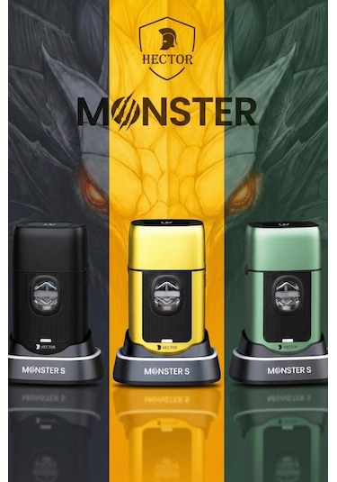 Hector Monster S 8000 Rpm Type-c Tıraş Makinesi Gold