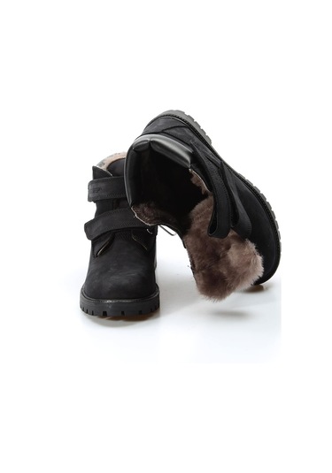 Fast Step Hakiki Deri Kürklü Unisex Çocuk Worker Bot 006kfa1001 001