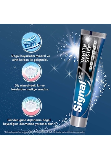 Signal White System Beyazlık Diş Macunu 75 ML