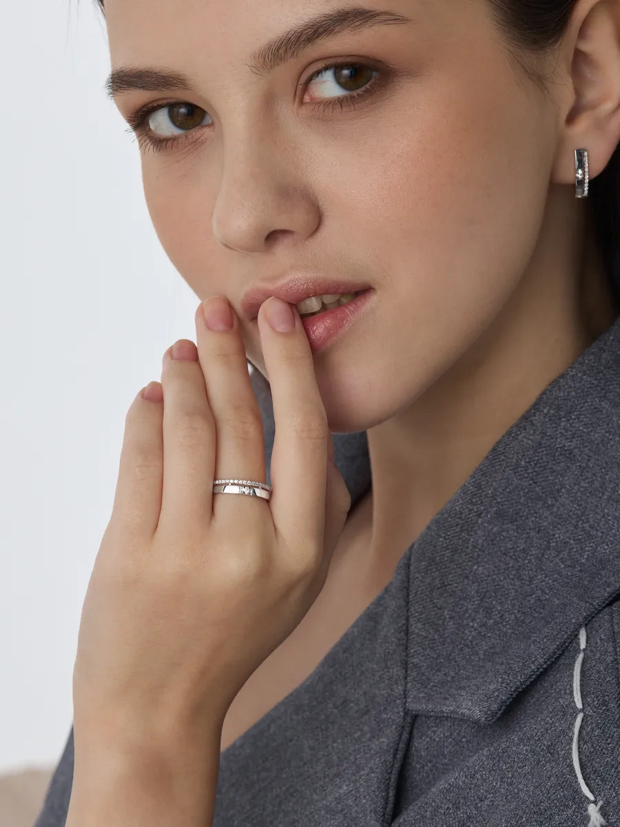 Main Dizzain 925 Ayar Gümüş Mücevher Yüzük 394264783 Gümüş