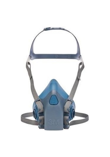 3M 7502 Yarım Yüz Maskesi Orta Boy + 3M 6057 Abe1 Filtre