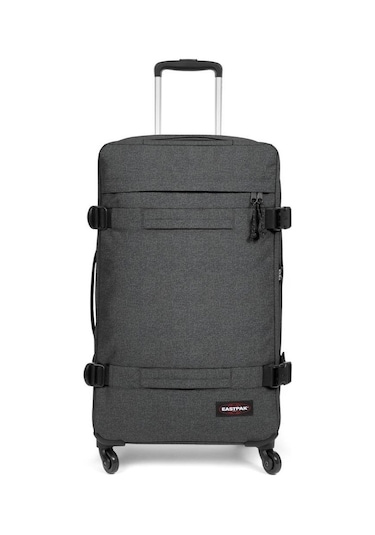 Eastpak Transit'r 4 L Siyah Denim Valiz Büyük Boy