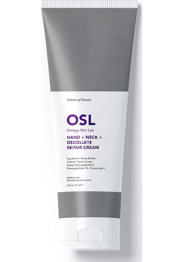 Osl Omega Skin Lab Hand + Neck + Decollete Repair Cream 75 Ml