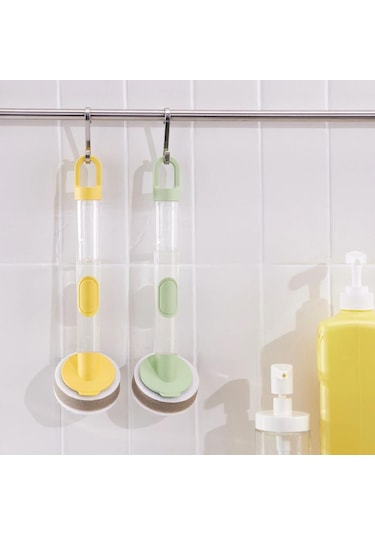 Ikea Videveckmal Deterjan Hazneli Bulaşık Süngeri Sarı 2'li