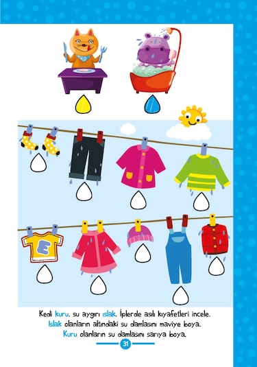 Zihinsel Becerilerimi Geliştiriyorum 3-4 Yaş Kavramlar- Limonkids