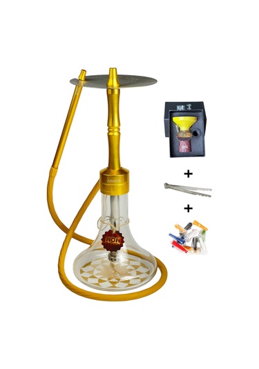 Argus Model Gold Nargile Takımı
