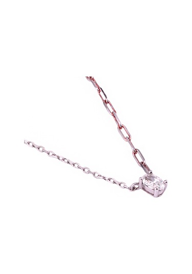 Masaliko Minio 3 İthal Gümüş Kolye Ms3278, 925 Ayar Kadın Gümüş Kolye, İthal Ürün Altın