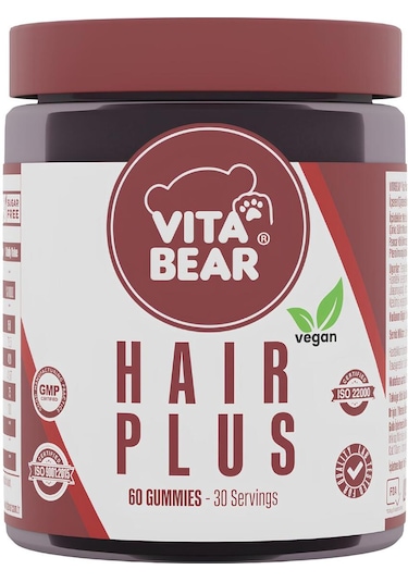Vita Bear Hair Plus 60 Gummies