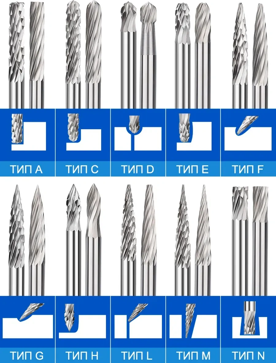 Xcan Metal İçin 3x3mm Burgulu Freze Seti, Metal İçin Oluklar. 20 Adet. 208276647