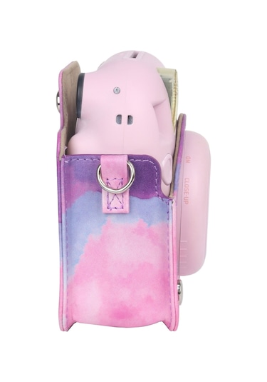 Instax Mini 12 Makine Uyumlu Renkli Deri Kılıf