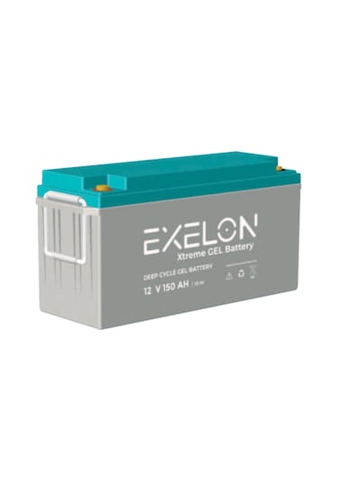 Exelon 12 Volt 150 Amper Jel Akü Derin