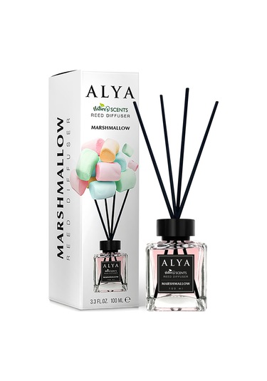 Alya Nature's Scents Bergamot Tea + Mashmallow + Rose Bambu Çubuklu Oda Kokusu 3 x 100 ML