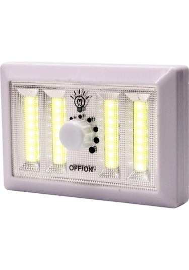 Masaya Yapışan Mıknatıslı Şarj Edilebilir Masa Lambası Siyah