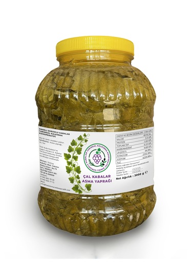 Ss Kabalar Tarımsal Kalkınma Kooperatifi Çal Kabalar Salamura Yaprak 3 KG